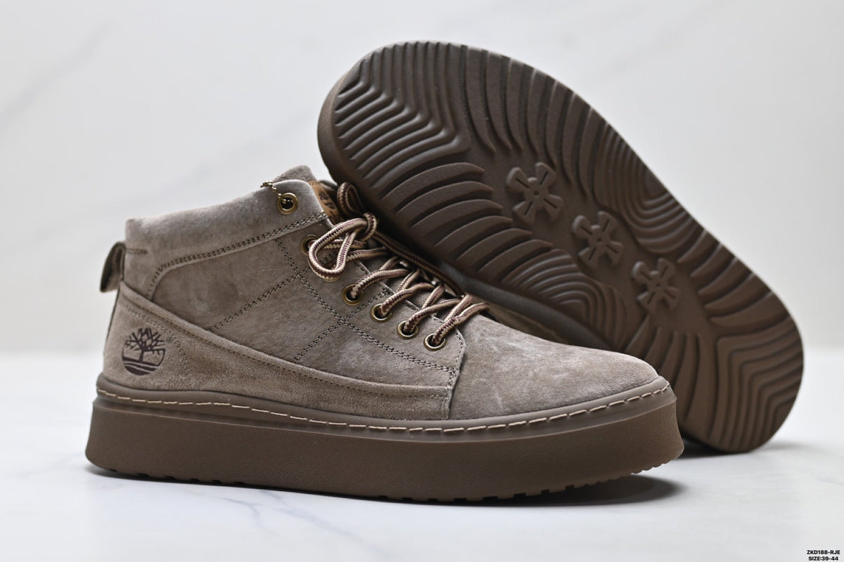 Timberland Gray High-Top Sneaker Boot