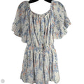 Romper By Clothes Mentor In Floral Print, Size: M