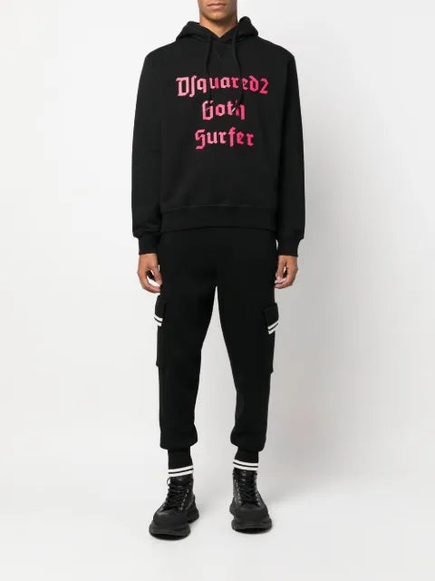 DSQUARED2 slogan-print hoodie