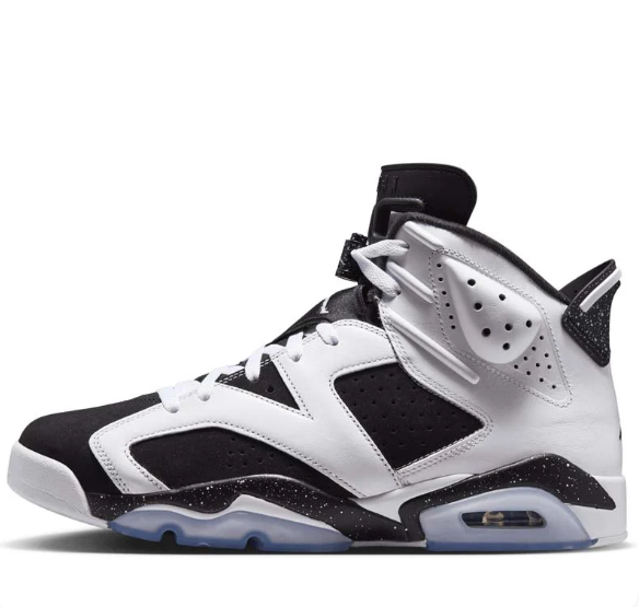 Air Jordan 6 Retro 'Oreo' – White/Black Sneakers