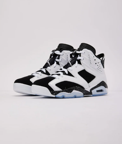 Air Jordan 6 Retro 'Oreo' – White/Black Sneakers