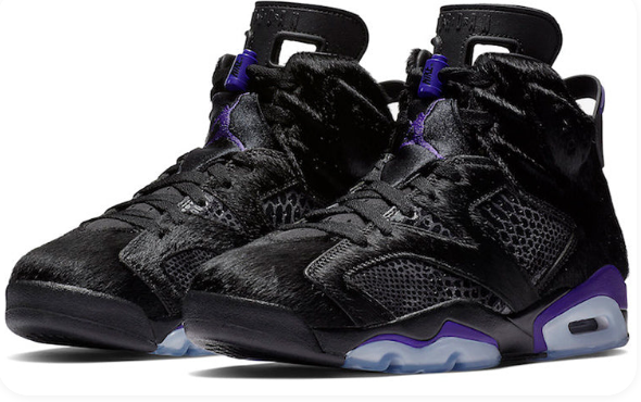 Air Jordan 6 Retro x Social Status 'Pony Hair' Sneakers AR2257-005
