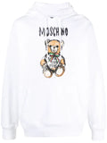 Moschino Teddy-Bear cotton hoodie