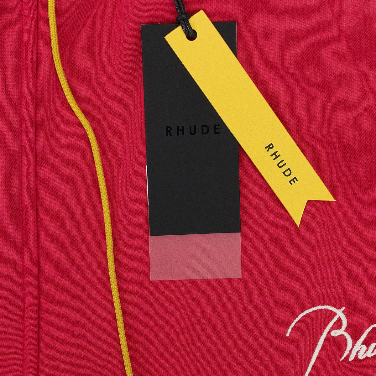 RED HEAVYWEIGHT SWEATPANTS