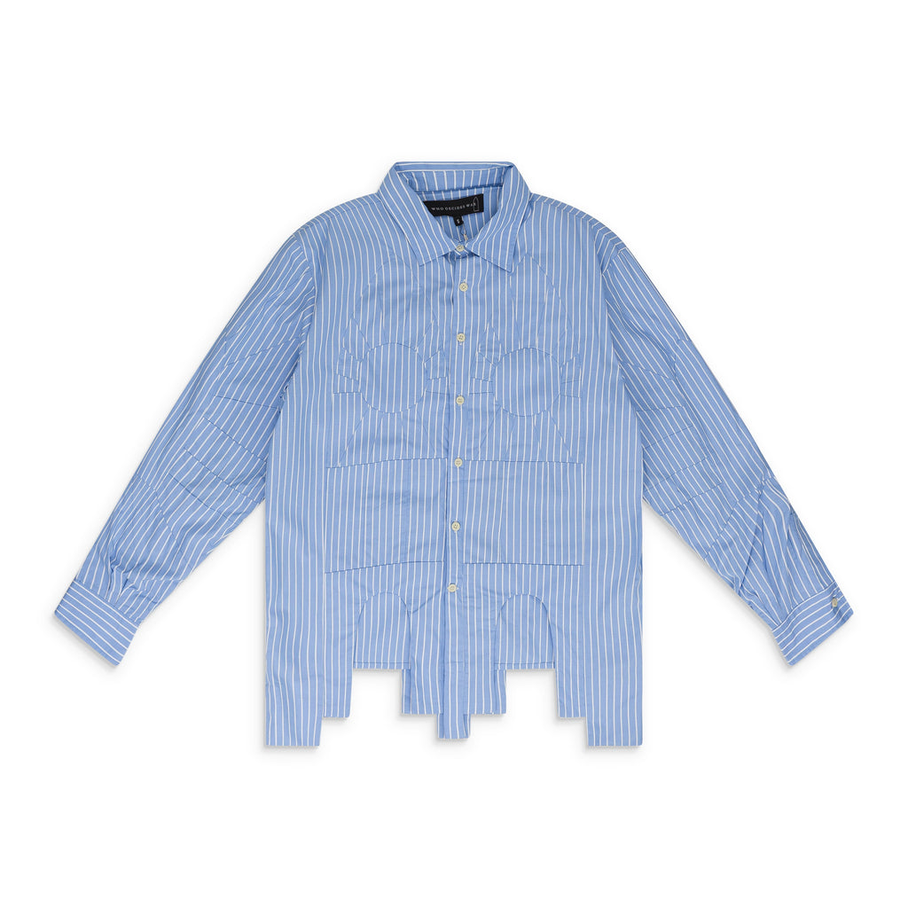INDIGO ARCHES BUTTON-DOWN SHIRT