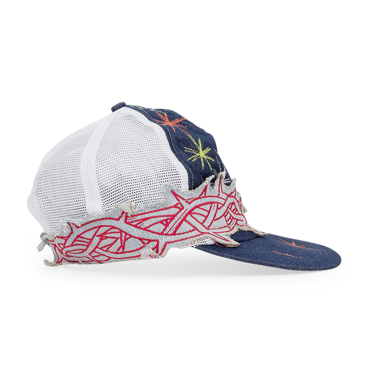 MULTICOLOR CROWN OF THORNS BASEBALL CAP
