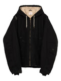 KAMIYA  distressed-details jacket