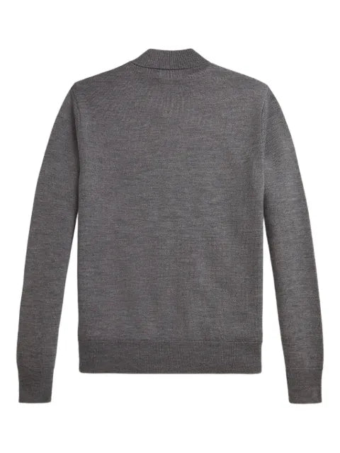 Polo Ralph Lauren panelled zip-up sweatshirt