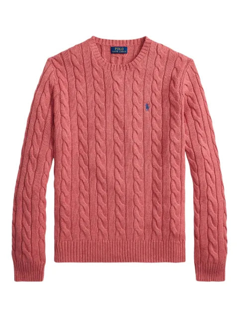 Polo Ralph Lauren sweater with cable-knit pattern