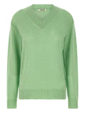 Auralee V-neck sweater