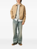 AMI Paris cotton padded jacket with Ami de Coeur
