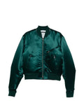 TOM FORD biker-style satin bomber jacket