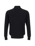 Della Ciana zip-up knitted cardigan