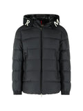 Moncler logo-detail hooded puffer jacket