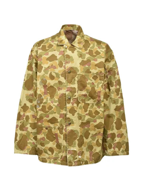 BOW WOW camouflage-print field jacket