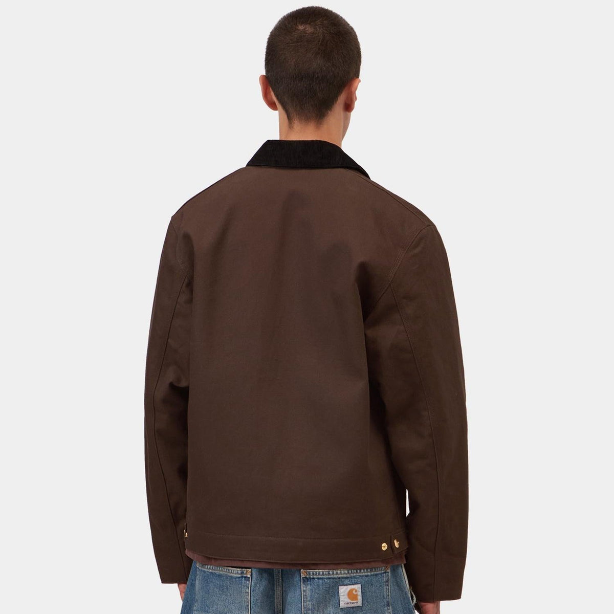 Carhartt WIP Detroit Jacket : Tobacco / Black rigid
