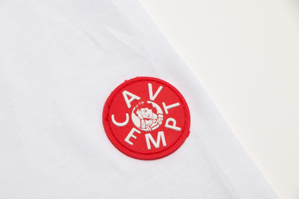 Cav Empt Embroidered Letter Short Sleeve Crew Neck T-Shirt Unisex