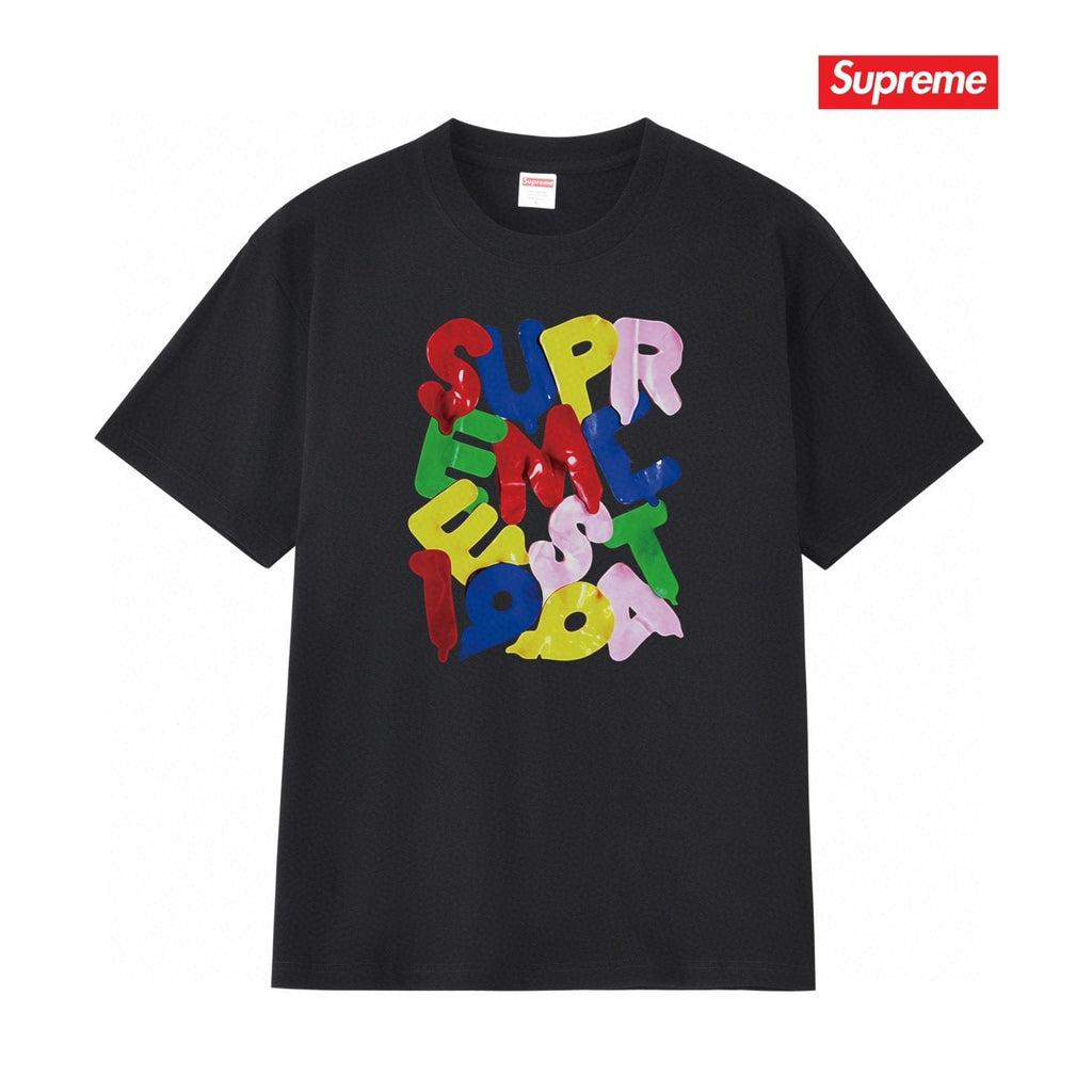 Supreme Colorful Letter Graphic T-Shirt