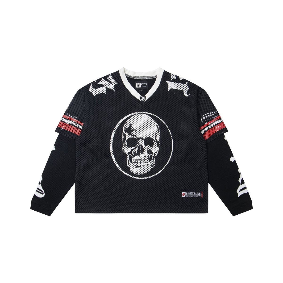 Godspeed Skull K-Back Mesh Long-Sleeve T-Shirt